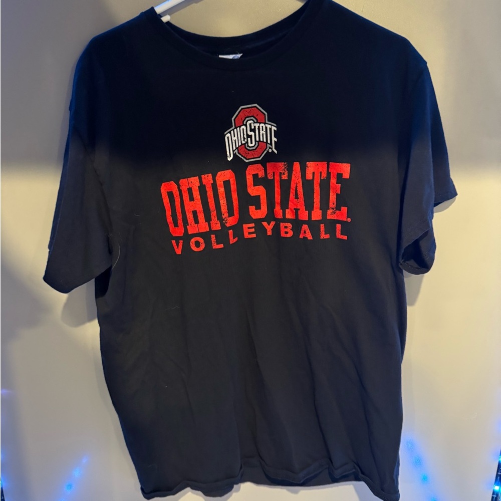 Delta Black Ohio State Volleyball Tee